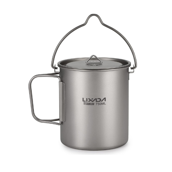 Taza de titanio