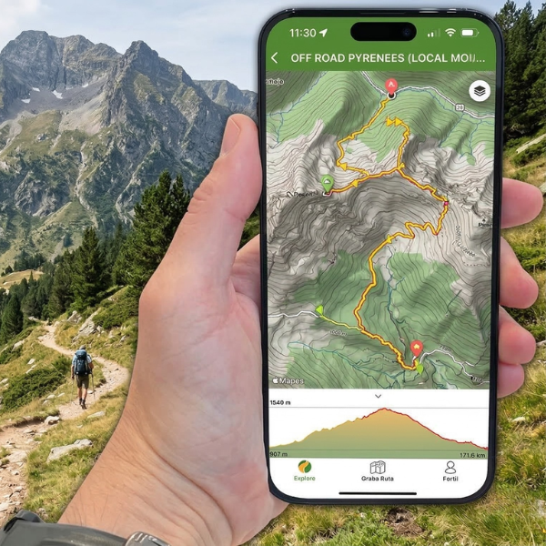 Mapas GPX Pirineos