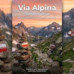 Via Alpina sendero rojo de trieste a Monaco